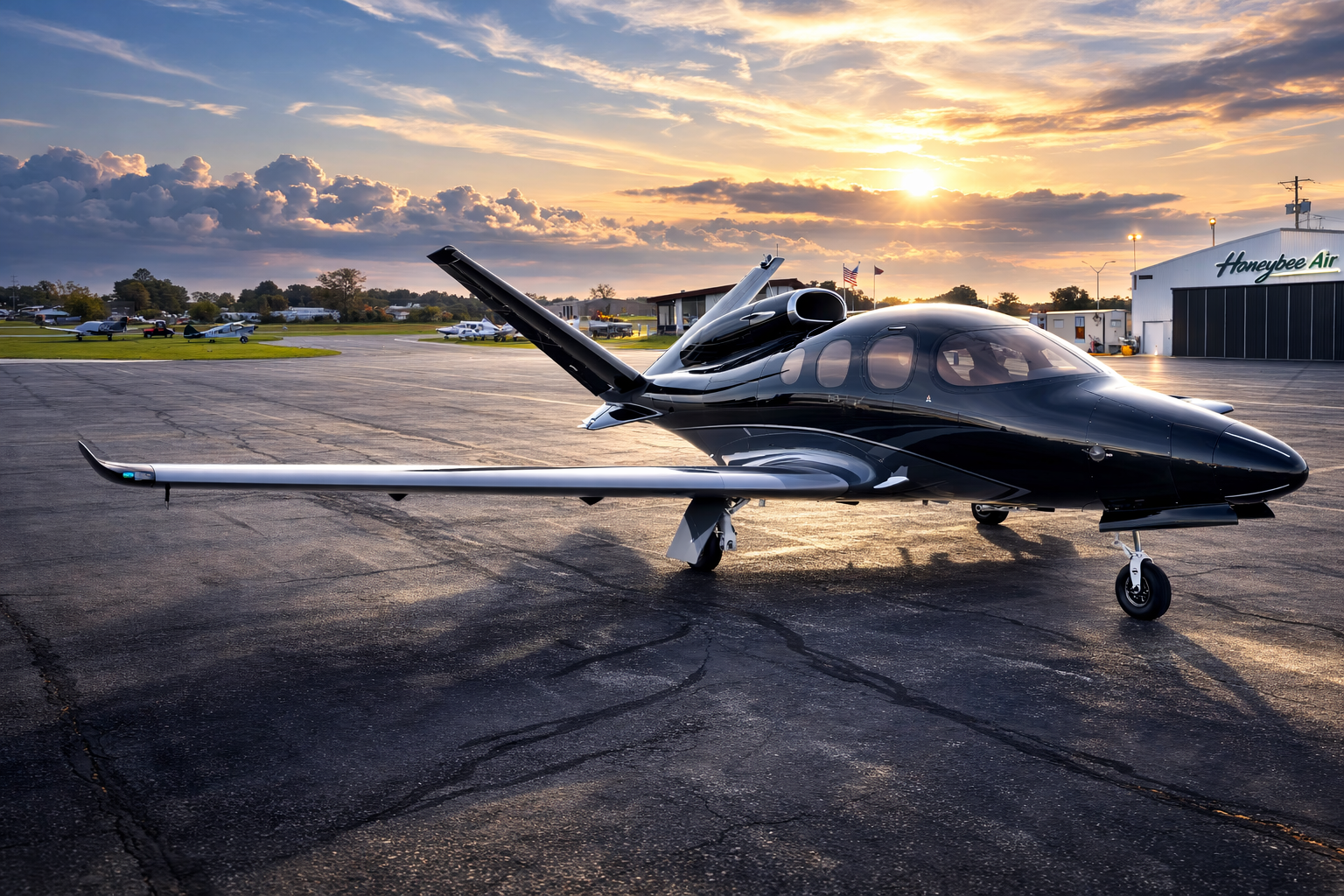 Cirrus SF50 Vision Jet - HoneyBee Air charter Bankstown